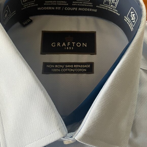 Grafton 1853 - Modern Fit Premium Non-Iron Dress Shirt - Picture 3 of 9